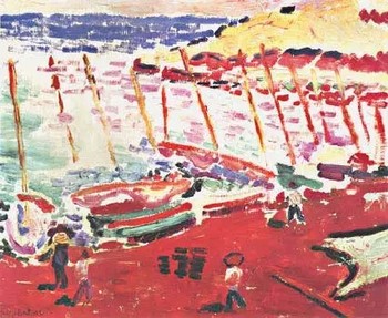 Henri Matisse, La plage rouge, 1905