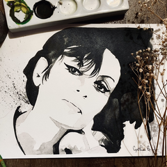 CYNTHIA.B Artiste peintre spécialisée  dans le Pop Art et les portraits à l'encre