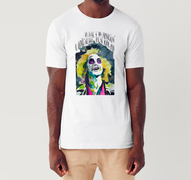 Toi aussi, tu sais manier l’ironie comme personne ? Ce t-shirt est fait pour ceux qui, comme Beetlejuice, osent tout dire avec un humour noir et une répartie cinglante. Portraitistes POP ART | Portraitistes à l'encre - Cynthia.b Toi aussi, tu sais manier l’ironie comme personne ? Ce t-shirt est fait pour ceux qui, comme Beetlejuice, osent tout dire avec un humour noir et une répartie cinglante. Portraitistes POP ART | Portraitistes à l'encre - Cynthia.b